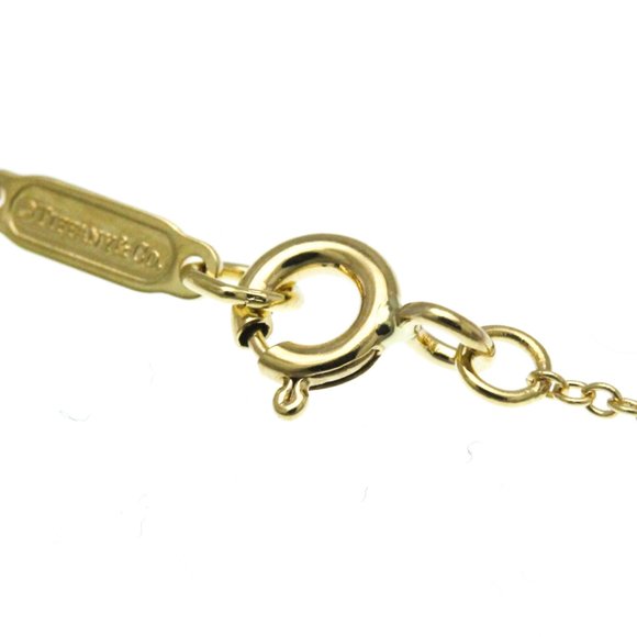 Tiffany Tiffany Bow Yellow Gold (18K) No Stone Men,Women Fashion Pendant Neck... - Picture 10 of 11